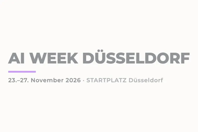 Bild: Premiere im Medienhafen: Erste AI Week Düsseldorf setzt auf KI-Praxis zum Mitmachen