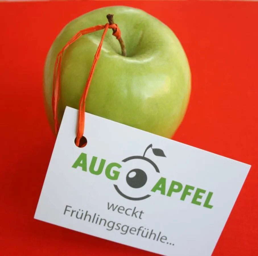 Mit diesem Apfel weckt Augapfel Frühlingsgefühle der Magdeburger...