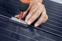 Solarmodule gut getarnt mit Klemmsystem von Rheinzink Bild: Solarmodule gut getarnt mit Klemmsystem von Rheinzink