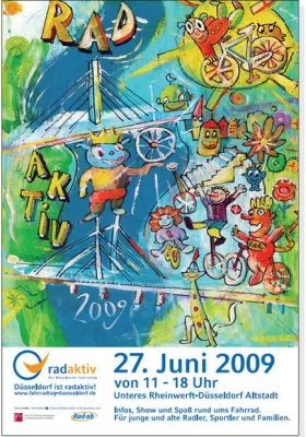 Bild: radaktiv 2009 - Der 4. Düsseldorfer Fahrradtag