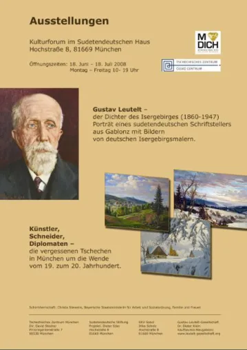 Bild: Ausstellungen im Sudetendeutschen Haus, Hochstraße 8, 81669 München