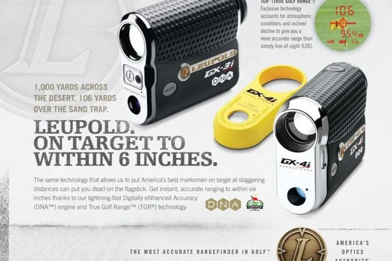 Bild: Neuer Leupold® GX-3i® Golf Laser Entfernungsmesser auf der PGA Merchandise Show 2012
