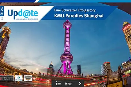 Bild: KMU-Paradies Shanghai – Upd@te Schweiz über wachsende Erträge im China-Geschäft