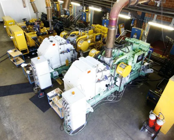 Bild: Contamination Control für Schiffsmotoren bei Zeppelin Power Systems