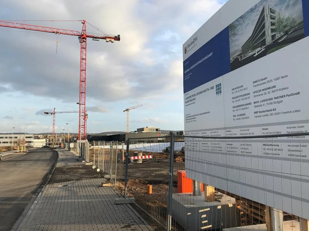 Die vier Koblenzer Standorte des Landesuntersuchungsamts werden in einem Neubau zusammengefasst.