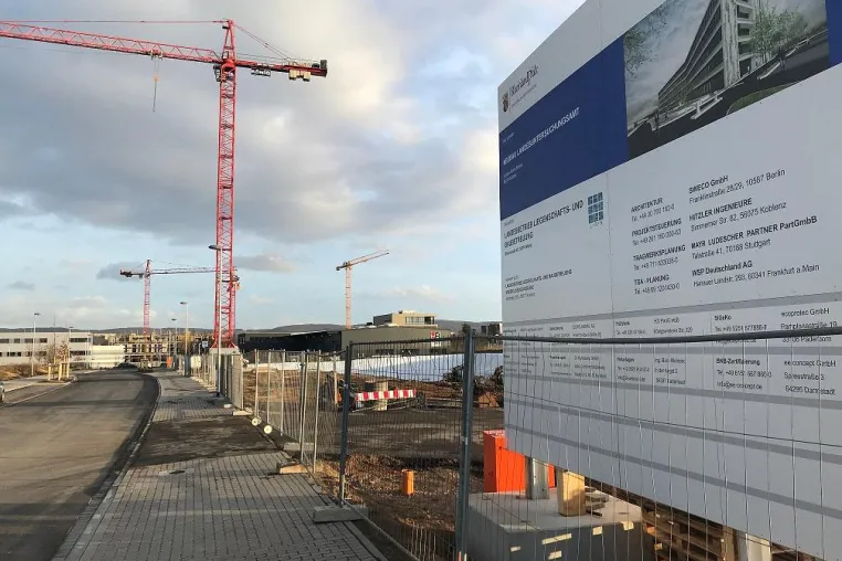 Bild: Der Neubau des Landesuntersuchungsamts Koblenz wird von Hitzler Ingenieure gesteuert