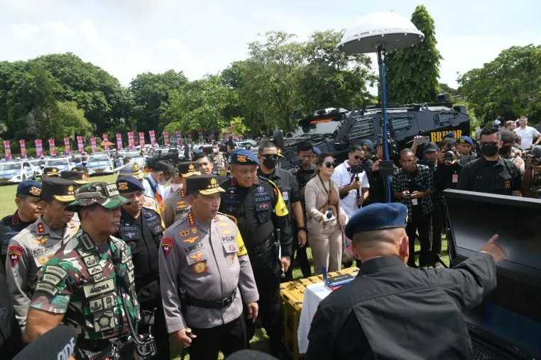 Bild: G20-Gipfel auf Bali: AARONIA sicherte mit dem Drohnendetektionssystem AARTOS vor illegalen Drohnen