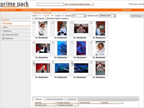 Bild: Media Asset Management mit Pixelboxx Prime Pack Advanced