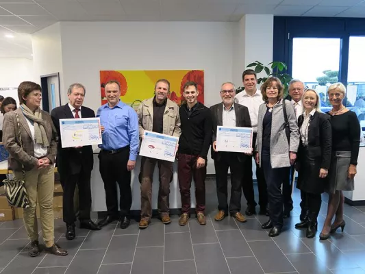 Bild: Sozial engagiert! Spendenübergabe der KRAMSKI Gruppe