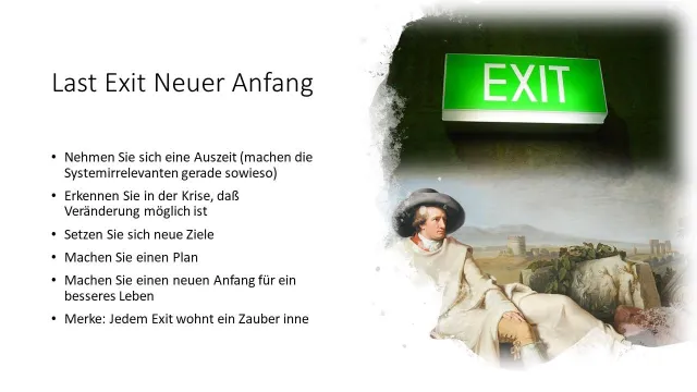 Last EXIT Anfang Bild: Last EXIT Anfang