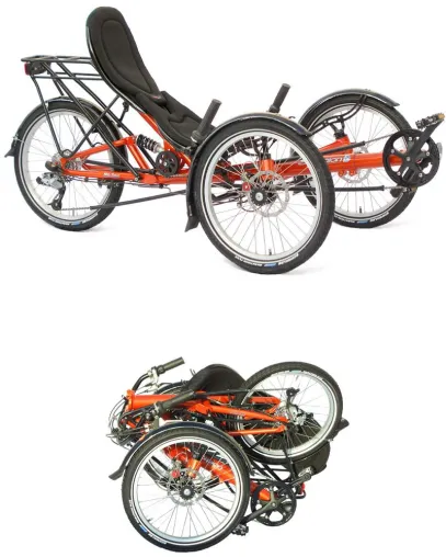 Weltpremiere auf der Fahrradmesse: Scorpion fx – faltbares Tourendreirad für Erwachsene Bild: Weltpremiere auf der Fahrradmesse: Scorpion fx – faltbares Tourendreirad für Erwachsene