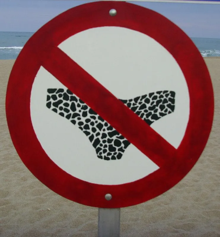 Pack die Badehose ein ist nicht jedermanns Sache, Foto: Wikipedia