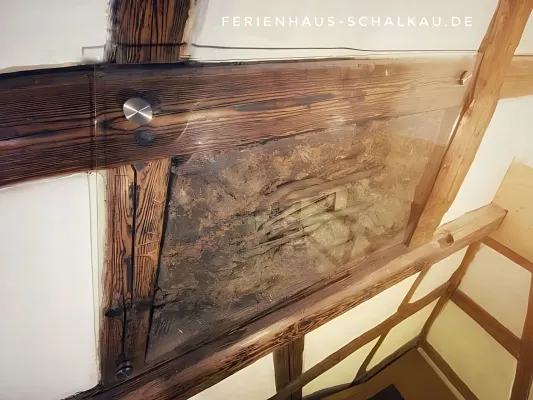 Bild: Historisches Ferienhaus Christine in Schalkau bei Coburg: Fachwerk-Charme aus 1693 trifft Moderne