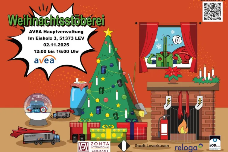 Nachhaltig durch die Weihnachtszeit - die AVEA lädt zur "Weihnachtsstöberei" ein Bild: Nachhaltig durch die Weihnachtszeit - die AVEA lädt zur "Weihnachtsstöberei" ein