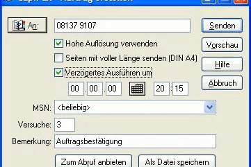 CapiFax jetzt mit Serienbrief-Unterstützung Bild: CapiFax jetzt mit Serienbrief-Unterstützung