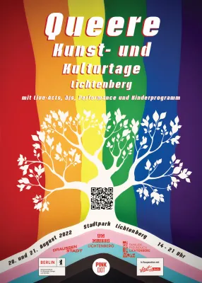 Bild: Queere Kunst- und Kulturtage Lichtenberg am 20. und 21. August 2022