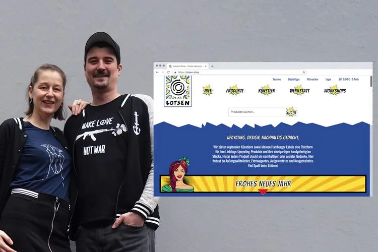Bild: Gutes kaufen, Gutes tun: Hamburger Lotsen.Shop geht mit Upcycling-Produkten, Unikaten, Kunst und Mode online