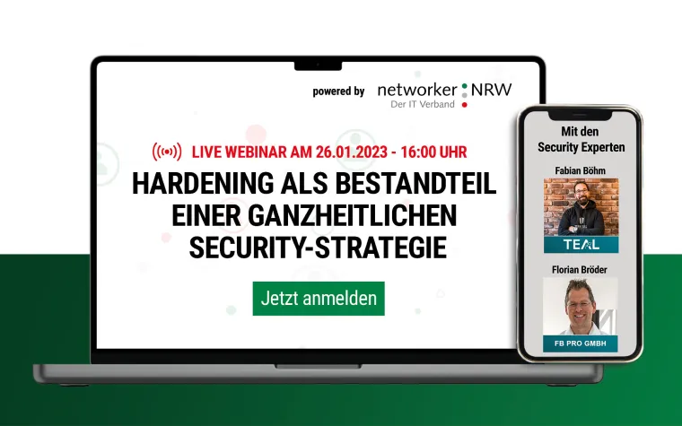 Bild: Live-Webinar: Hardening als Bestandteil einer ganzheitlichen Security-Strategie