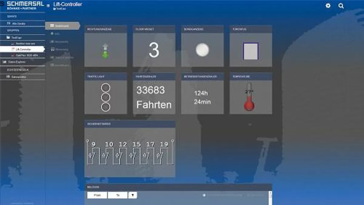 Schmersal Böhnke + Partner präsentiert auf der interlift 2017 eine dynamische Online-Lösung für Lift