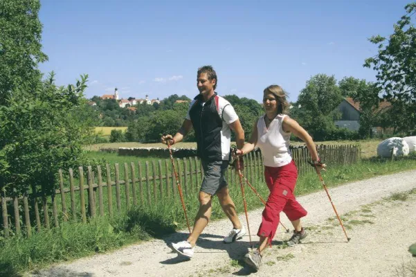 Bild: Aktivurlaub in Bayern - Nordic Walking Woche in Deutschland