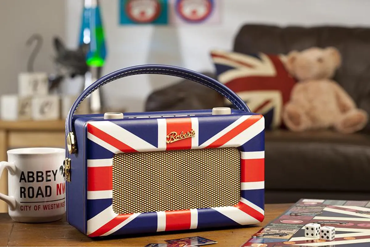 Roberts Revival RD 60 „Union Jack“: Stylishes DAB+ / UKW RDS Radio