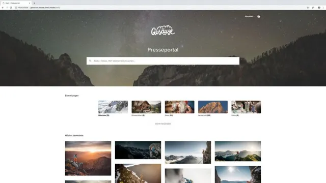 Bild: Gebrandete Medienportale und Presseportale mit pixx.io ganz einfach selbst erstellen