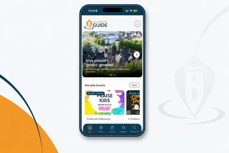 Bild: Dillenburger veröffentlicht kostenlose Bürger-App für iPhone und Android