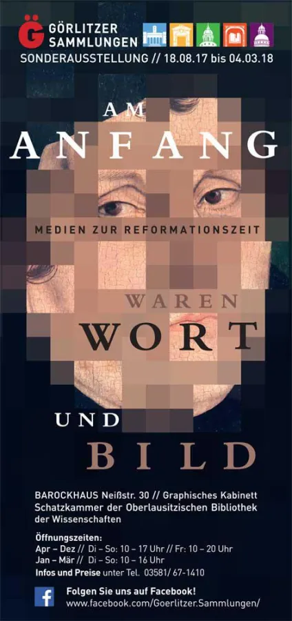 Am Anfang waren Wort und Bild.