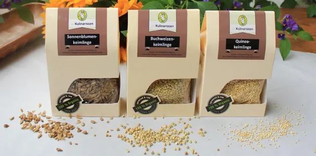 Bild: Gekeimte Quinoa – viele Vitamine, Mineralien und hochwertige Einweiße für unser Wohlbefinden