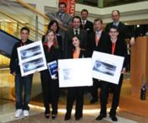 Bild: Finale des Schülerquiz „WirtschaftsWissen im Wettbewerb“ in Karlsruhe