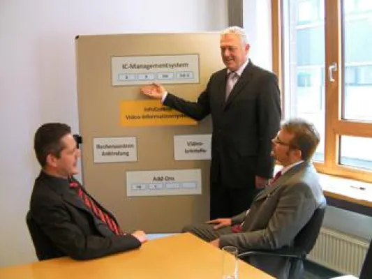 Bild: Die inform-Videotechnologie bietet der Sparkasse Bremerhaven einen deutlichen Mehrwert
