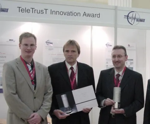 Bild: TeleTrusT Innovationspreis 2007 für spanisches Unternehmen