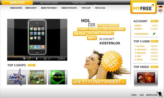 Myfree.de bietet neue Wege in der Zielgruppenansprache für Werbetreibende und Agenturen Bild: Myfree.de bietet neue Wege in der Zielgruppenansprache für Werbetreibende und Agenturen