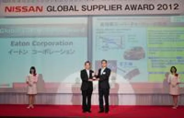 Bild: Eaton erhält für seine Kompressor-Technologie den „Global Innovation Award“ von Nissan
