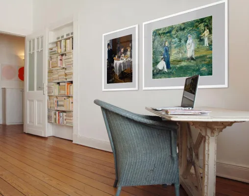 Bild: Das eigene Wohnzimmer in einer Kunstgalerie verwandeln