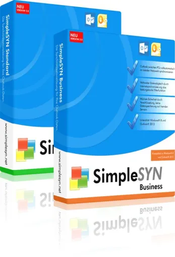 SimpleSYN 3: Outlook-Synchronisation jetzt auch bereit für Windows 8 Bild: SimpleSYN 3: Outlook-Synchronisation jetzt auch bereit für Windows 8