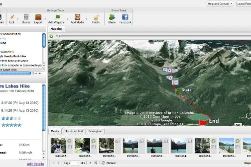 Bild: Breadcrumbs – Verwalte, teile und bearbeite deine GPS Tracks