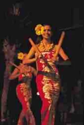 Bild: Hawaii - Frühstücken im polynesischen Stil