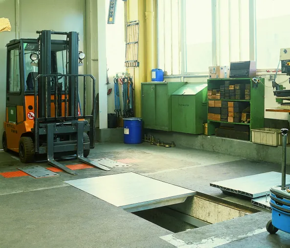 Grubenabdeckungen in Werkstätten: Passgenaue Lösungen für unterschiedliche Traglasten Bild: Grubenabdeckungen in Werkstätten: Passgenaue Lösungen für unterschiedliche Traglasten