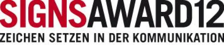 Bild: Verleihung der SignsAwards 2012