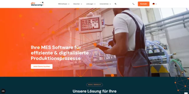 gbo datacomp GmbH optimiert Fertigungsprozesse mit gboMES Bild: gbo datacomp GmbH optimiert Fertigungsprozesse mit gboMES