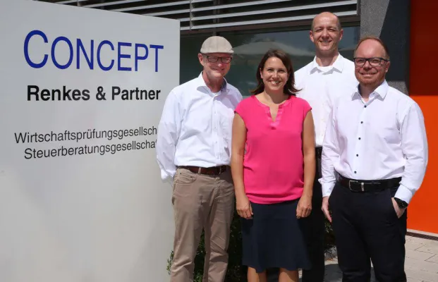 Bild: Mainzer Kanzlei Concept Renkes & Partner feiert 30-jähriges Bestehen / Neue Partnerin in Führungsriege