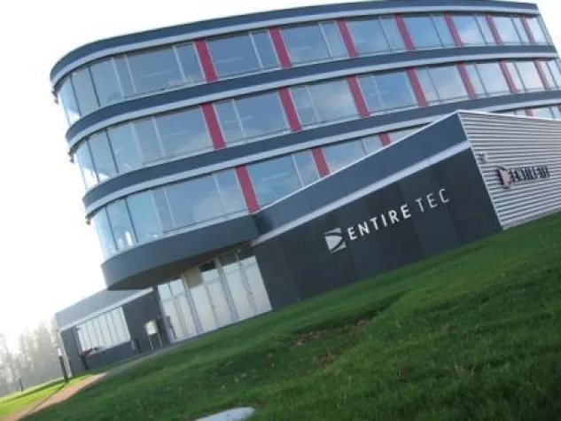 Bild: High-Tech-Neubau wird neues Zuhause der ENTIRETEC AG