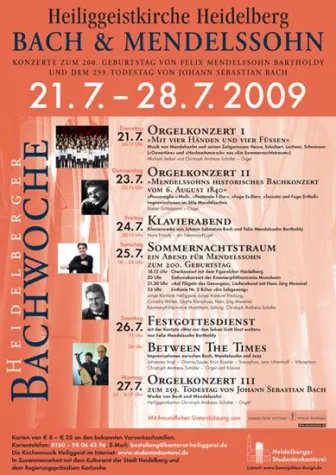 Bild: Bach trifft Mendelssohn in Heidelberg