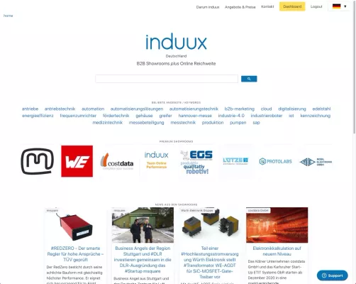 Bild: induux verschafft dem Mittelstand kostengünstige Online-Sichtbarkeit