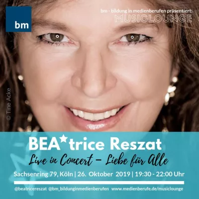 Bild: „Liebe für Alle Tour 2019“: Konzert von Beatrice Reszat in Köln