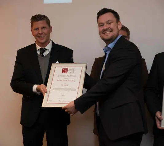 Arbeitsplatzkultur ausgezeichnet Bild: Arbeitsplatzkultur ausgezeichnet