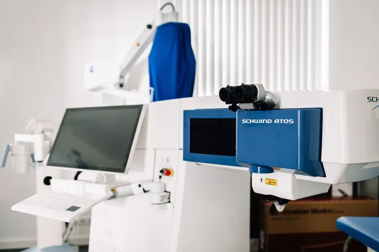 Bild: Innovative Augenlasertechnologie bei EyeLaser Zürich: SmartSight