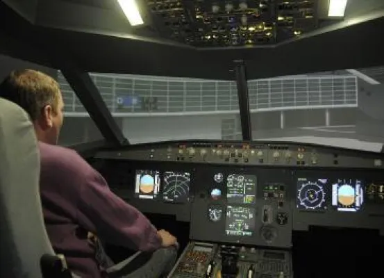 Bild: Firmenseminare - „Kontrolliertes Abheben“ und Aktivierung von (Crew-)Resourcen mit einem A320 Flugsimulator