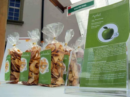 Bild: Vita-Shop erfolgreich am Bio Marché